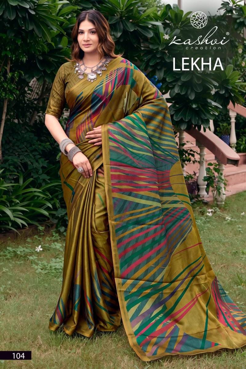 Lekha Vol 1 By Kashvi Georgette Printed Saree